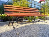 Скамейка садовая без подлокотников (220 см)