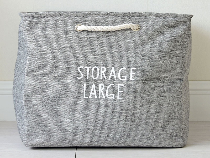 Прайс-367 Корзина для игрушек Storage gray big